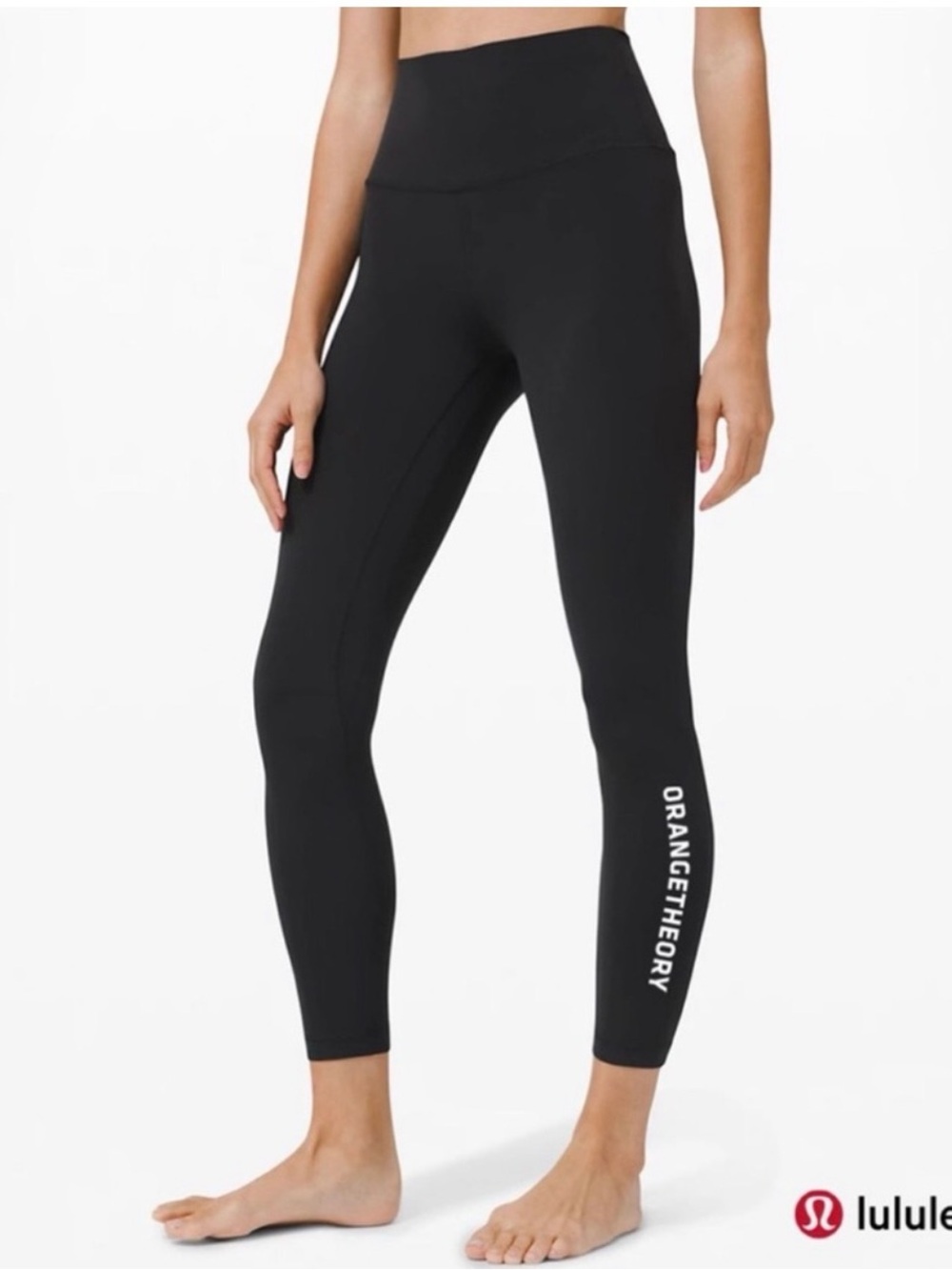 Lululemon + Orange Theory Wunder Train Leggings Black size 4
